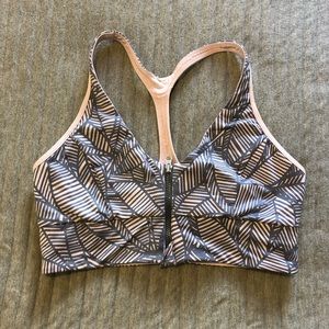 Lululemon Zipper Sports bra